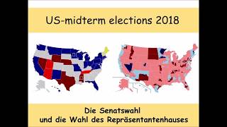 US-midterm-elections 2018: aktueller Trend zur Wahl der Senatoren und des Repräsentantenhauses
