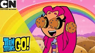 Teen Titans Go! | Tight Muffins | Cartoon Network UK ??