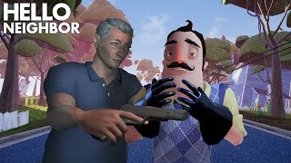The Neighbor’s CRAZY BROTHER HAS A GUN!!! | Hello Neighbor Knock Offs/Rip Offs
