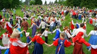 Русские народные подвижные игры на фестивале ЗОЖ "Здравица"