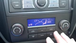 Geely Emgrand - Ввлючаем климат без кондиционера