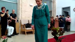Melita Schembri- playing refugee !.6-3-2017.A.A.C Siggiewi