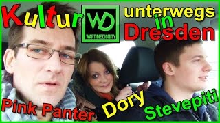 VORSICHT Kultur: Dory, Stevepiti und Pink Panter in Dresden [Vlog HD]