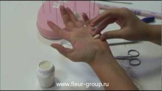 Керамическая флористика fleur - Урок 1 (часть 4)