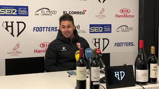 Postpartido J21 | Sergio Rodríguez analiza la victoria (1-2) en el derbi riojano
