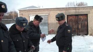 Пучеж. Строевой смотр