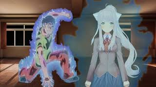 Ultra Instinct Shaggy VS Ultra Instinct Monika [A DDLC Crossover Fan Mod]