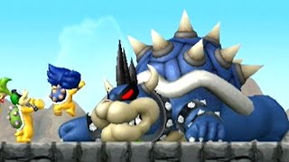 New Super Mario Bros Wii - Dark Bowser Boss Battle