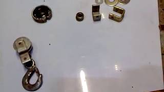 самодельный подвижный блок для тали, тельфера, лебедки за 15 минут