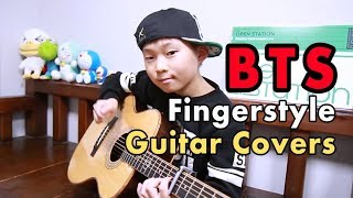 Sean Song - BTS (방탄소년단) Fingerstyle Guitar Covers ( 9 Songs)