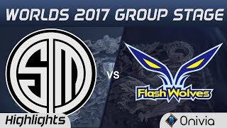 TSM vs FW Highlights World Championship 2017 Group Stage Team Solo Mid vs Flash Wolves by Onivia