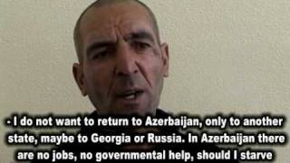 The Azerbaijani escaped to Armenia (With English subtitles)