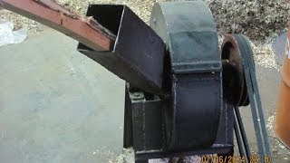 Самодельный щепорез для производства арболита. wood chipper