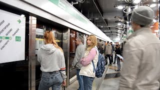 Станция метро Беговая в Петербурге