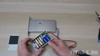 Замок-невидимка Титан-Battery Mini на батарейках. Краткий обзор.