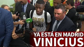 Así fue la llegada de Vinícius Junior a Madrid | Diario AS