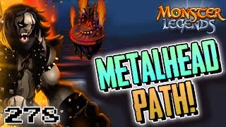 APROVECHANDO EL DESCUENTO DEL 30%!! METALHEAD'S PATH - Monster Legends #278
