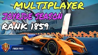 Asphalt 8 Multiplayer Joyride Season Elite League 2018 McLaren X2 Rank-1859 Battle Races