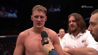 Fight Night London: Alexander Volkov Octagon Interview