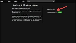 Roblox Promocodes 2019 | Роблокс Промокоды 2019