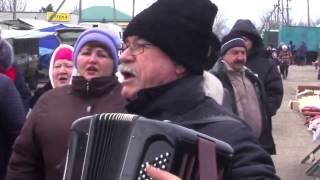 Флешмоб в Челбасской Каневской район Краснодарский край "Цвіте терен"