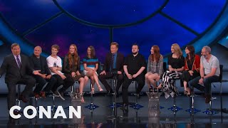 "Game Of Thrones" Cast Interview Part 1  - CONAN on TBS