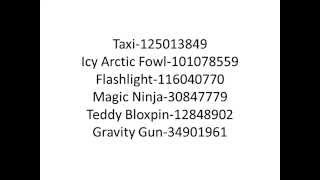 Roblox gear codes for kohls admin house ALL NEW 2014