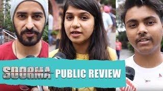 Soorma Movie 2018 | Public Reaction |  Diljit Dosanjh | Taapsee Pannu | Angad Bedi