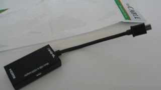 MHL micro usb to hdmi переходник