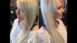 Blonde Highlights| Weaving Technique | Bleach Tutorial|
