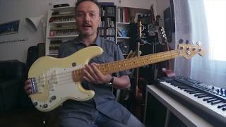 Lezioni di Basso Elettrico - Recensione Fender Precision Elite II 1983