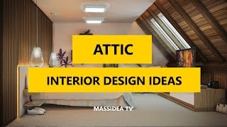 65+ Awesome Attic Interior Design Ideas You Will Love 2017