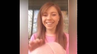 Видеообзор "пуховой" шапочки. Шапочка из пуха норки.