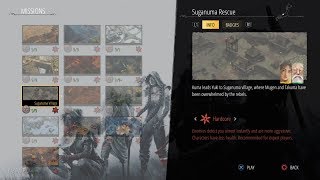 [Shadow Tactics] Mission 7: Suganuma Rescue (PS4 Speedrun, Hardcore, no saving)