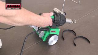 Leister MINIFLOOR - safe and secure handling