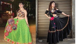 नवरात्रि पर पहने ऐसे लेहेंगा/Navratri Garba Outfits Ideas||Attractive&Stylish Dresses For Navratri