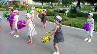 Спортивный танец "Салют" в детском саду № 2 г. Смолевичи