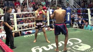 Dillon Croushorn (Tiger Muay Thai) vs Ole Por Wittaya @ Bangla Boxing Stadium 22/1/2014