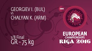 1/8:  Karapet CHALYAN (ARM) df. Iliyan Todorov GEORGIEV (BUL), 10-5