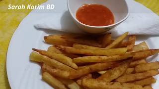 Bangladeshi French fry recipe /রেস্টুরেন্টের ক্রিসপি ফ্রেঞ্চ ফ্রাই রেসিপি