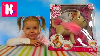 Chi Chi Love Собачка Принцесса /Обзор игрушек / Гуляем на деткой площадке