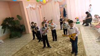 8 марта танец "балалайка"