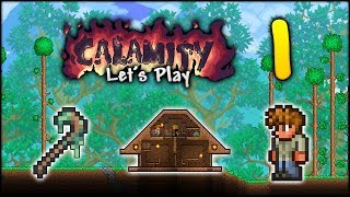 A HUGE New Terraria Series! | Let's Play Terraria Calamity Modded [Episode 1]