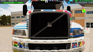 HTS | banderitas + mis configuraciones | heavy truck simulator |simuladores Android una buena opción