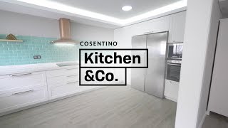 *Kitchen & Co* | Cocina abierta al salón | Cosentino