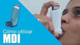 Cómo utilizar MDI - Proair/ Ventolin (in Spanish)