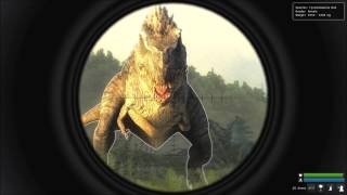 The Hunter:Primal -- 3 T-Rex Kill at Madame's (Be nice it's an old video obviously)