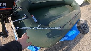 Модернизация и усиление навесного транца на ПВХ лодке