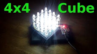 4x4 LED Cube - with build tips