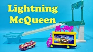 Cars 2 Lightning McQueen Neon Nights Track Playset Disney Pixar Cars Toy For Kids Worldwide